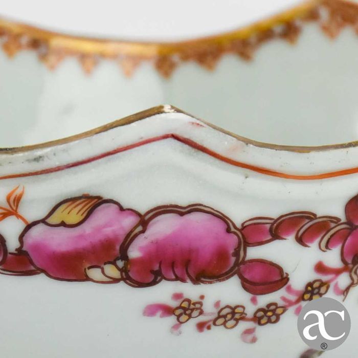 Molheira Companhia Índias, Família Rosa, período Qianlong, Séc. XVIII