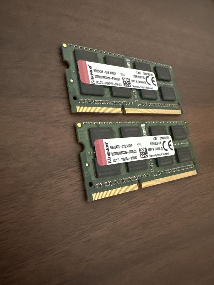 Memoria RAM Portatil 16GB DDR3L