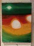 Quadro pintado á mão