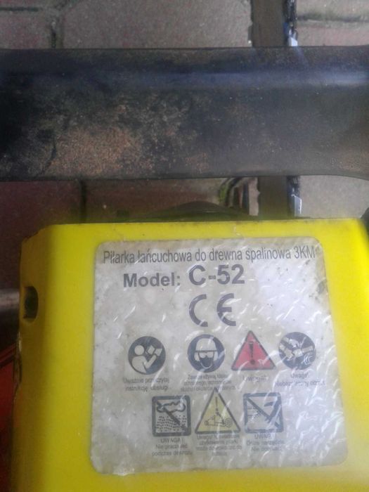 Piła spalinowa 52 cc 3KM NOWY ŁAŃCUCH
