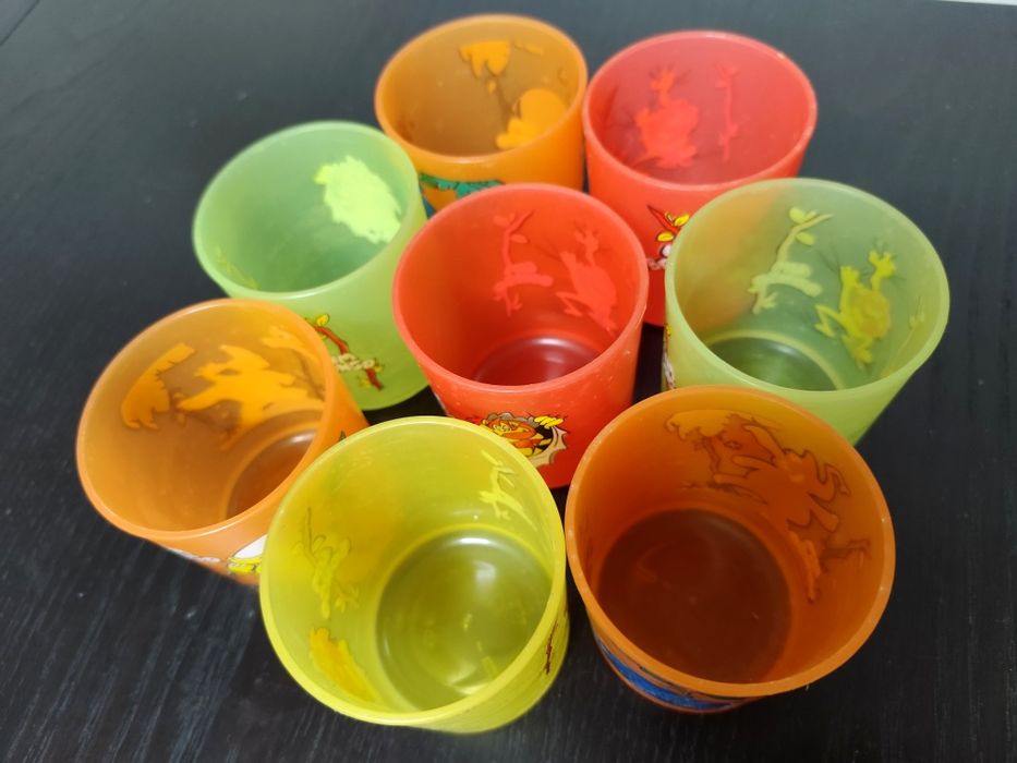 Lote de 8 Copos para Criança - Um Bongo (Novos - 25 cl)