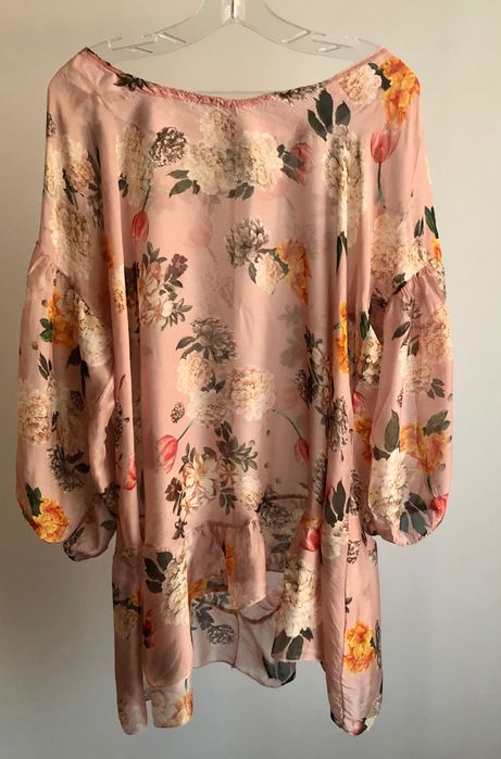 Tunika bluzka jedwabna, 100% jedwab, L/ XL / XXL
