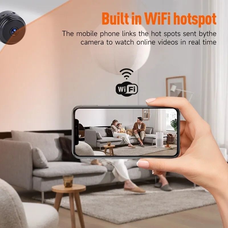 Câmera WiFi Wireless - Vigilância Smartphone