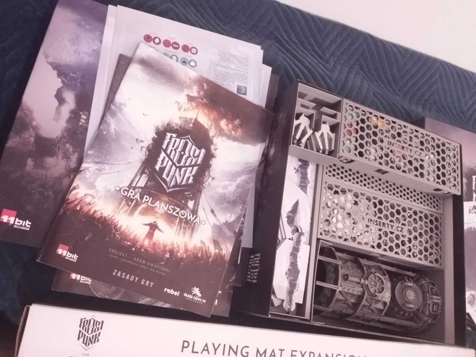 Frostpunk gra planszowa, kickstarter gamer all in pledge