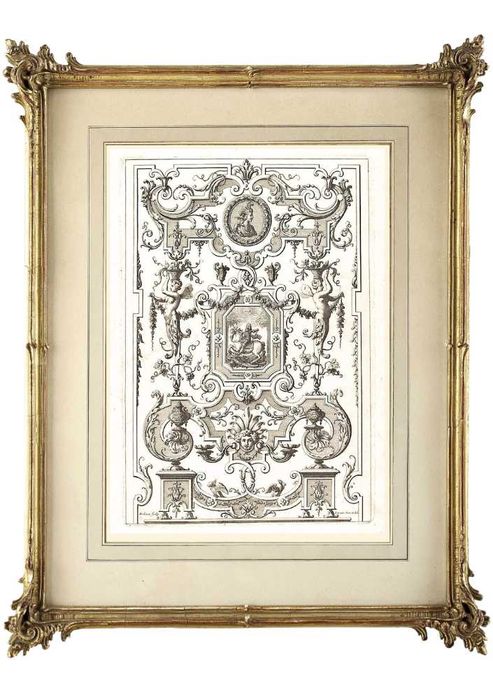 XVIII wieczna grafika - Architektura i Ornamentyka 1 z 19