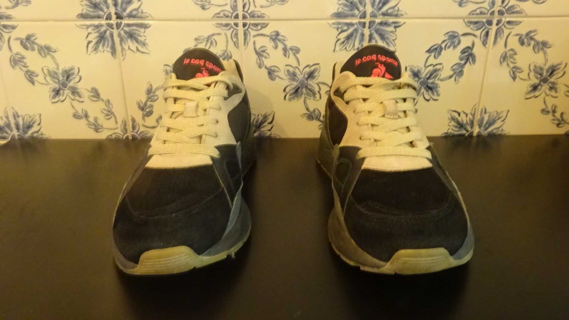Conjunto de ténis Le Coq Sportif e Nike