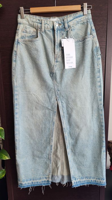 Spódnica jeansowa damska maxi 36 Sinsay