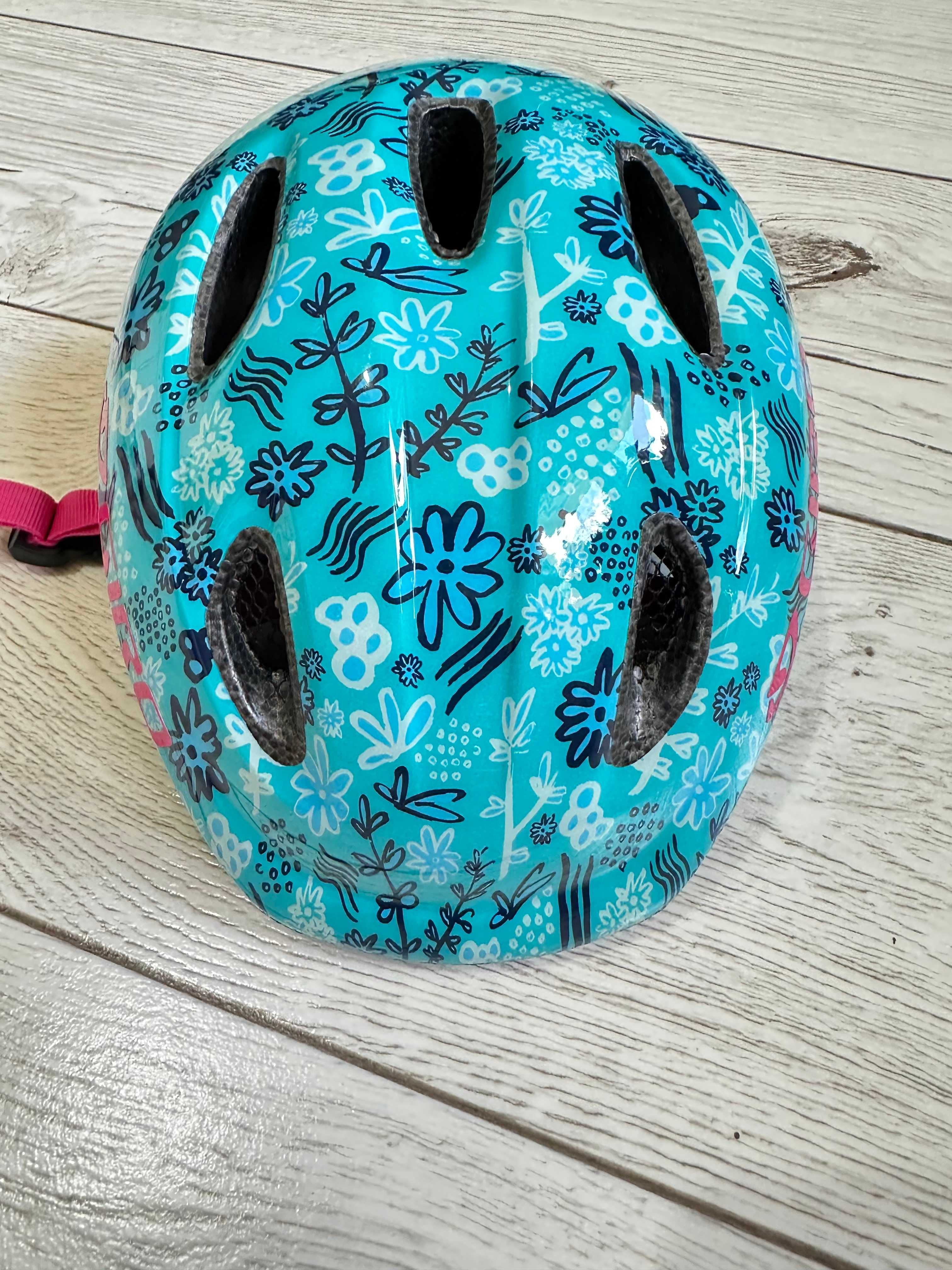 GIRO SCAMP dziecięcy dziewczęcy kask rowerowy na rower rolki S 49-53