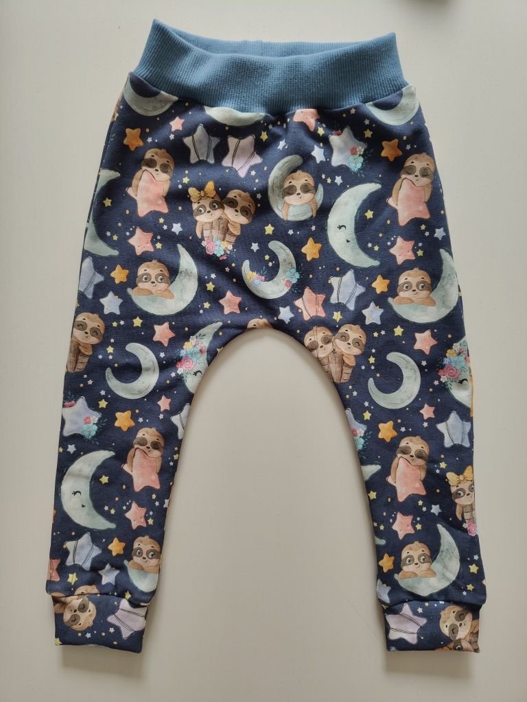 Spodnie dresowe baggy do żłobka, przedszkola rozm. 92, nowe handmade