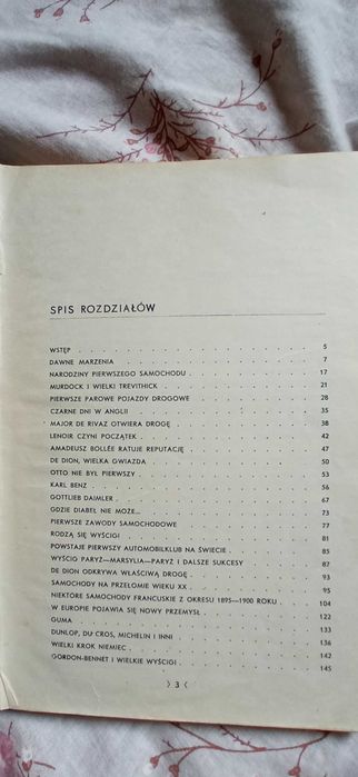 Książka "Dzieje samochodu" Witold Rychter