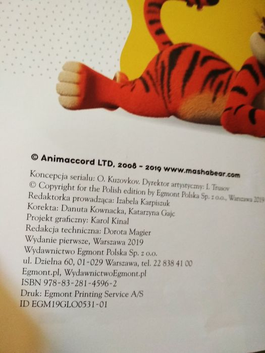 Masza i niedźwiedź. Biblioteka bajek