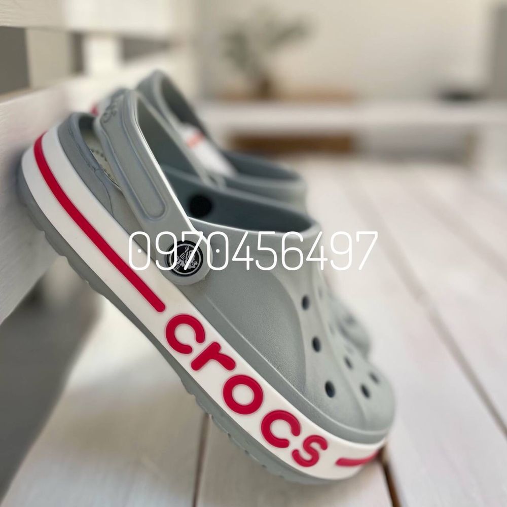 Жіночі Крокси Ніжно Блакитні Женские Crocs Bayaband Зручні 38 р