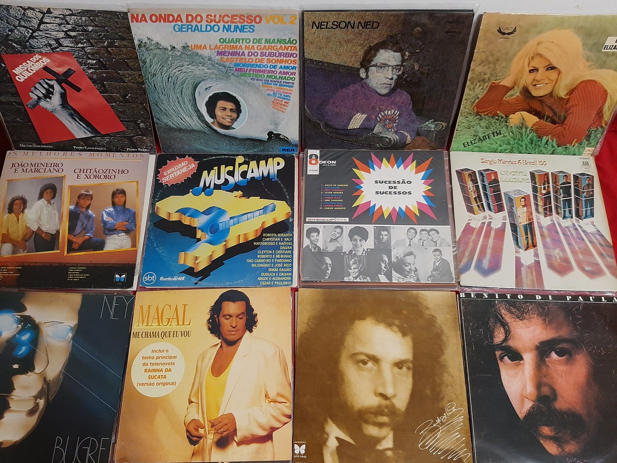 29 DISCOS VINIL MÚSICA brasileira