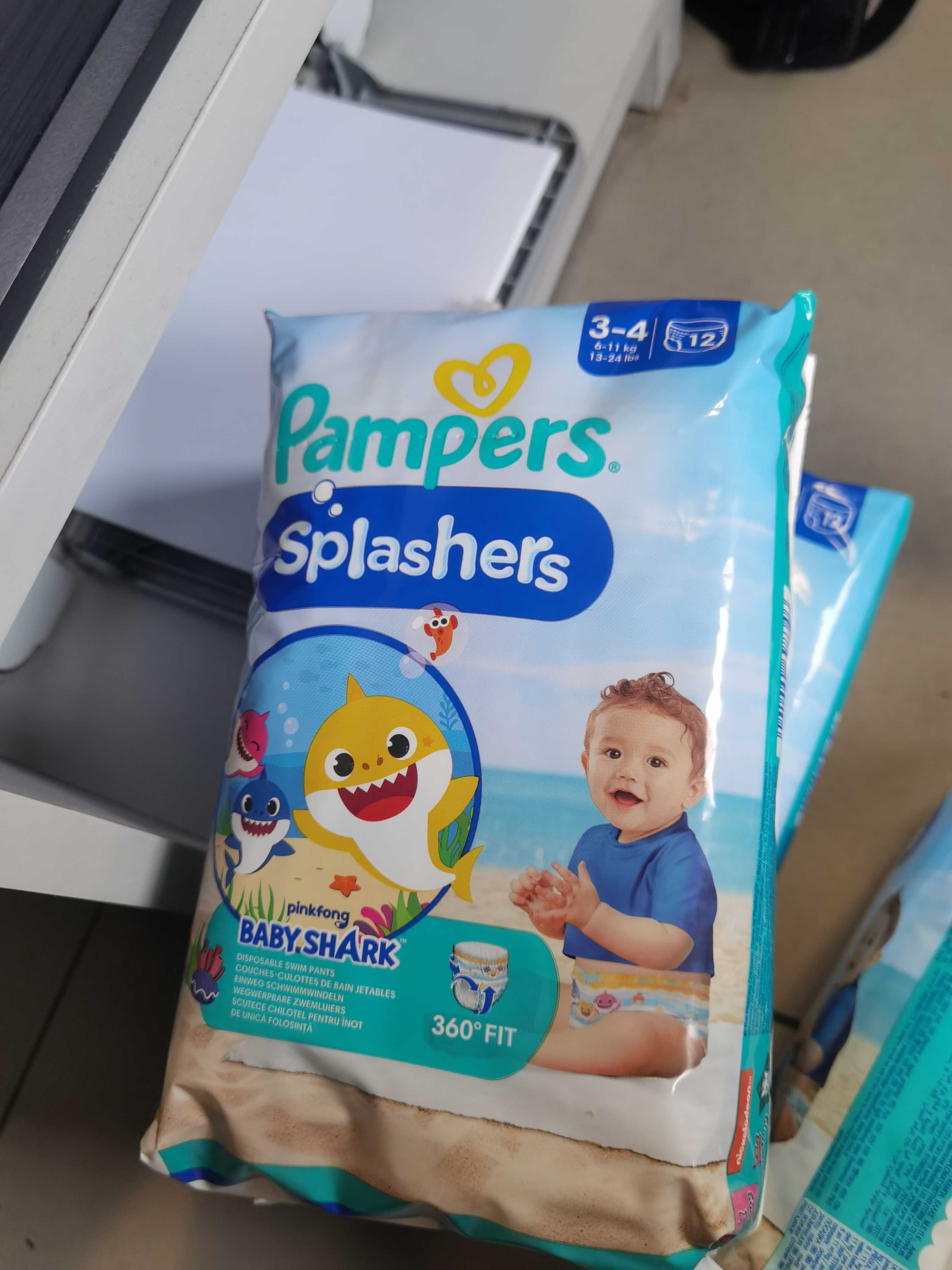 Pampers splashers 3-4 12szt