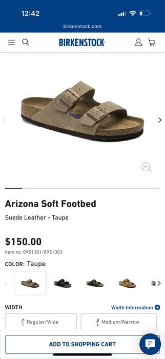 Шльопанці Birkenstock arizona шлепанцы