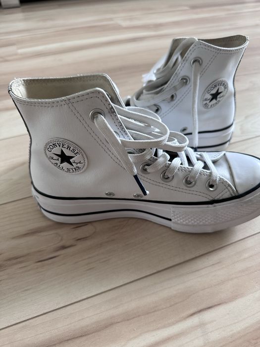 Кеди Converse all star з натуральної шкіри  36 р 22.5 см