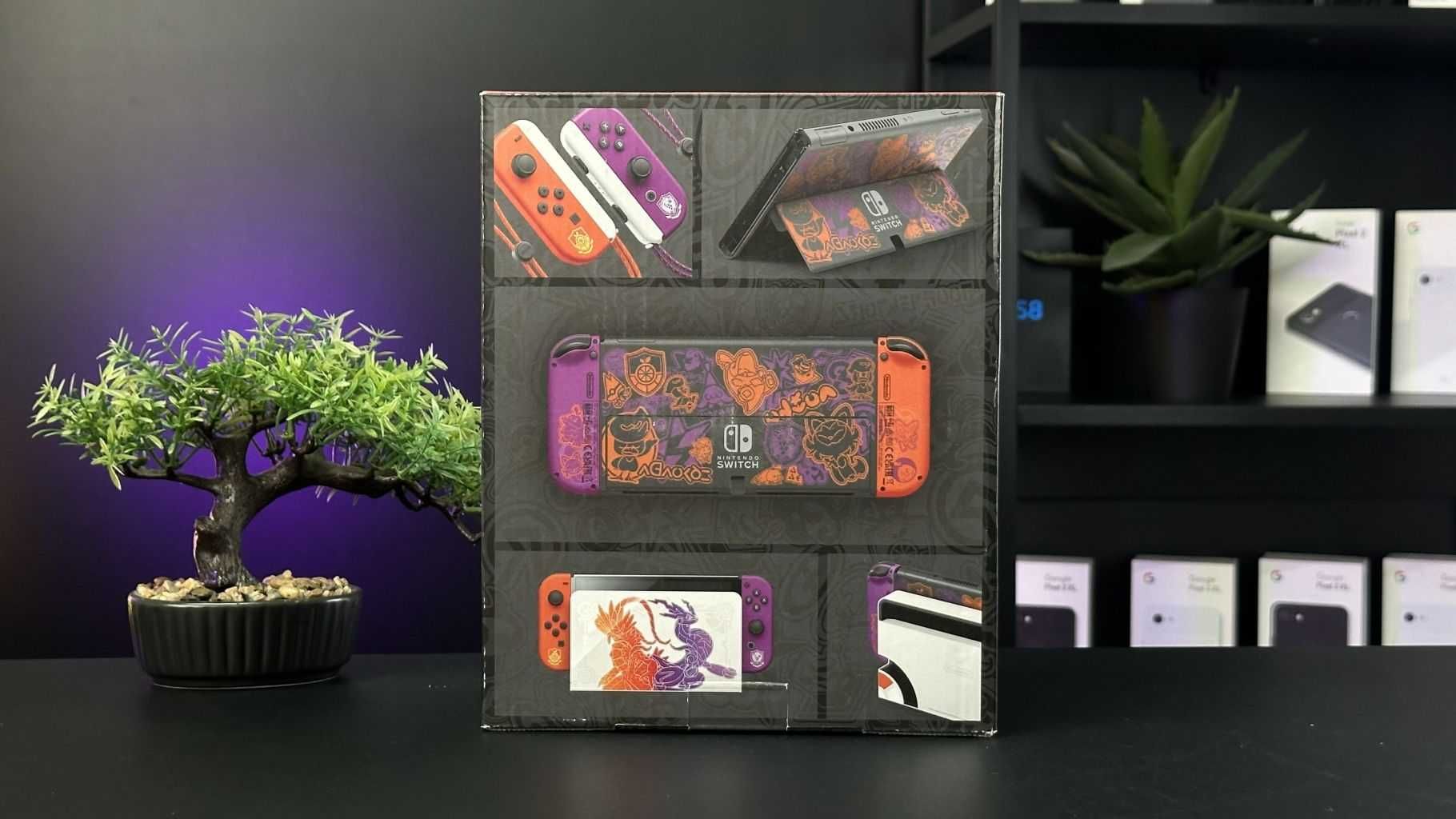 NEW Nintendo Switch OLED Model Pokemon Scarlet & Violet Edition