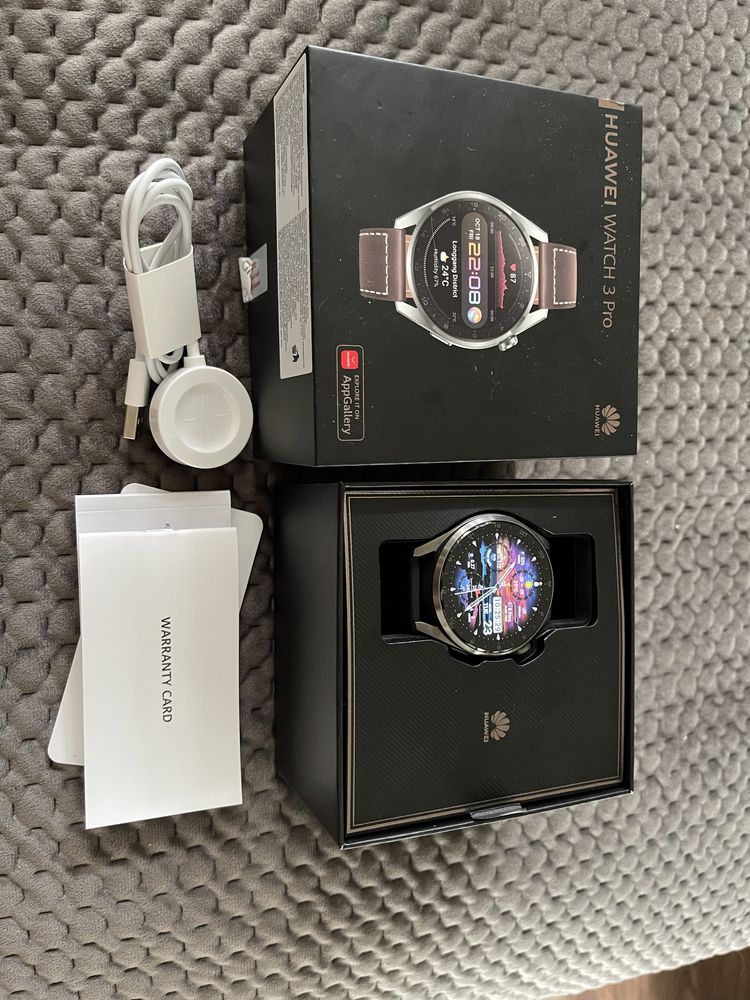 Смарт-годинник Huawei Watch 3 Pro (Classic Titanium)