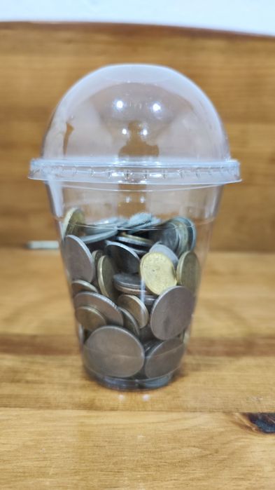 Lote de Moedas (1 copo)