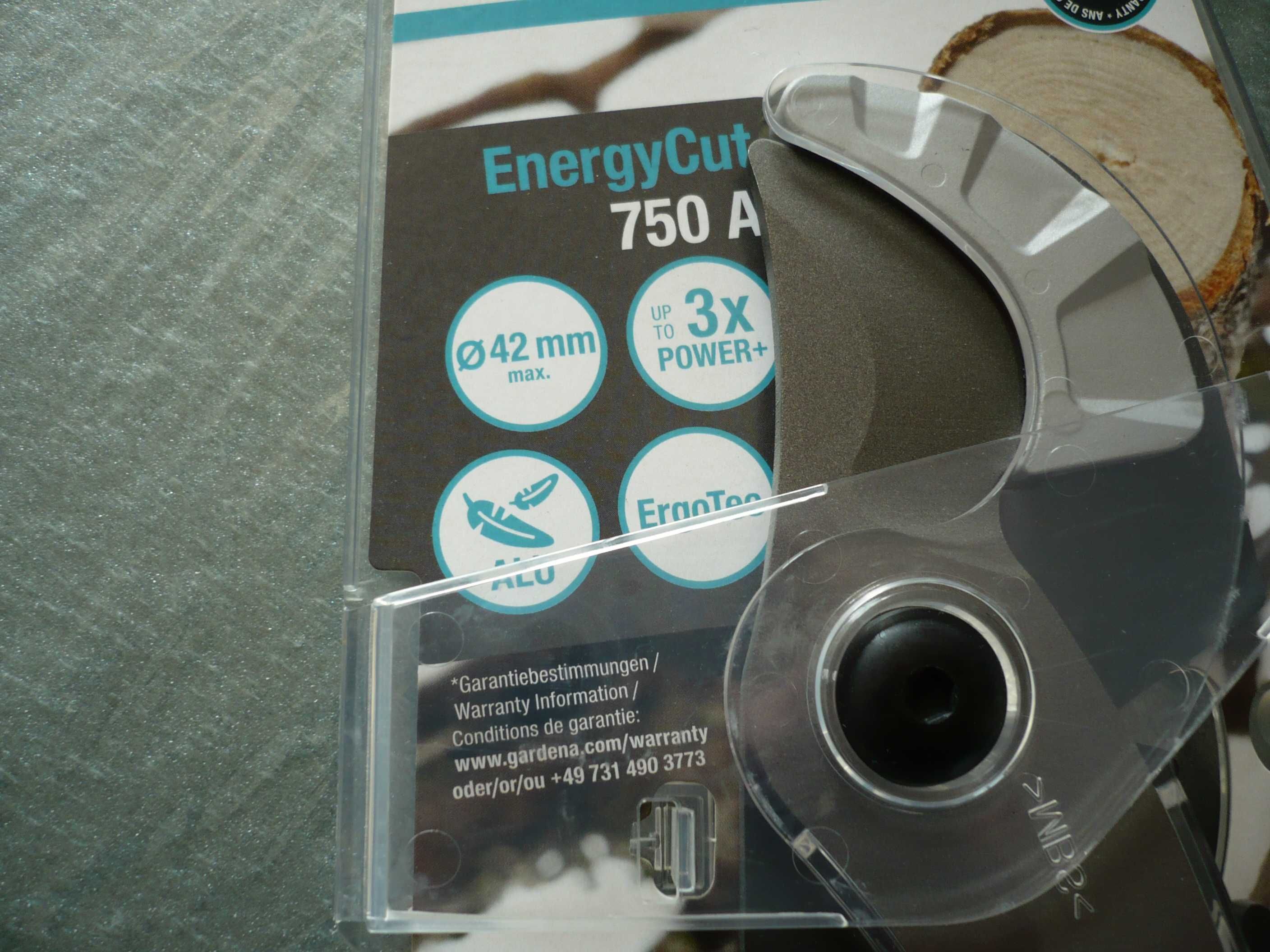 sekator nożyce do gałęzi GARDENA EnergyCut 750 A