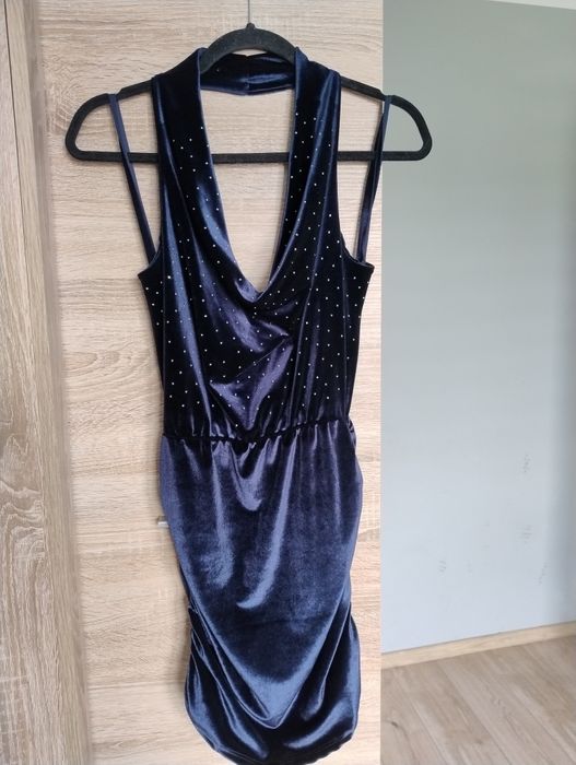 Sukienka welurowa blink 36/38