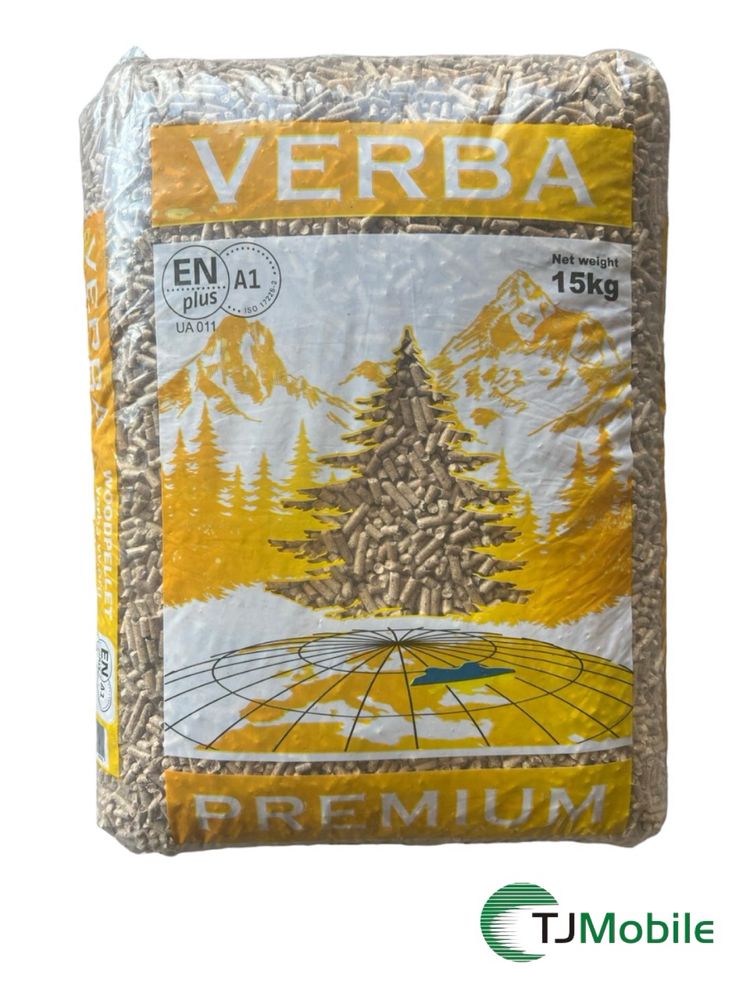 Pelet drzewny VERBA PREMIUM A1 EN plus 6 mm  23100kg