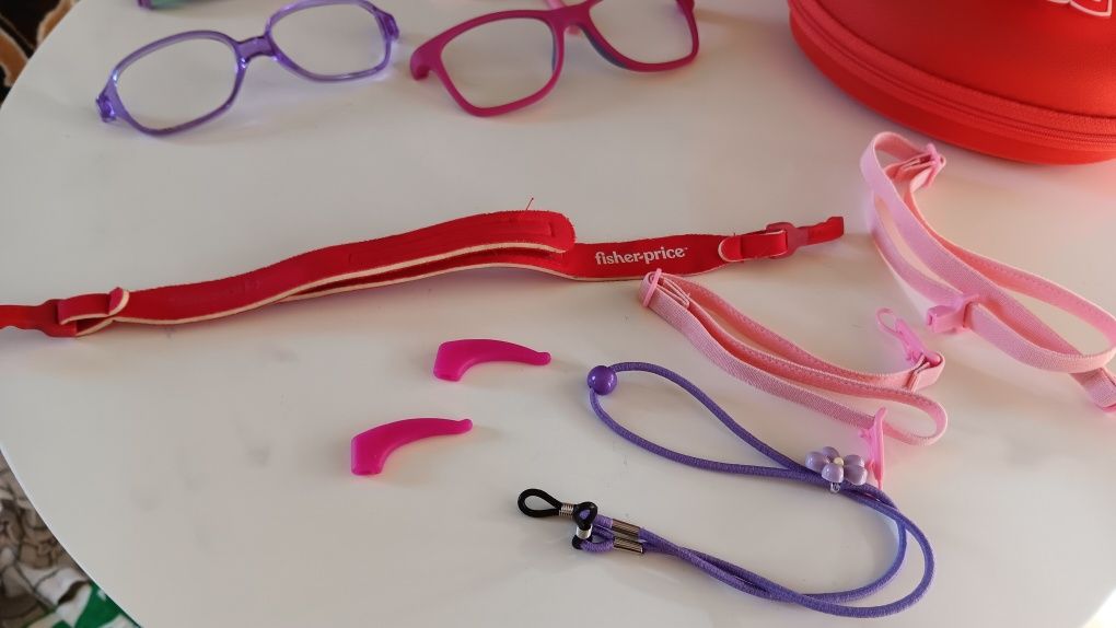 Dziecięce okulary korekcyjne + oprawki Fisher-price SPV37 VLT 44/14