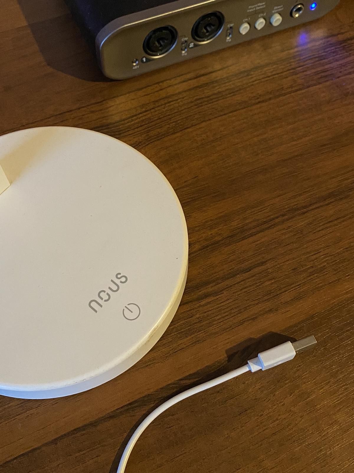 NOUS S6 Светодиодная Аккумуляторная Настольная Лампа USB