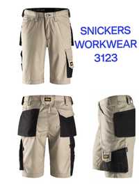Krótkie spodnie robocze Snickers 3123 spodenki 48,50,52,54,56 spodnie