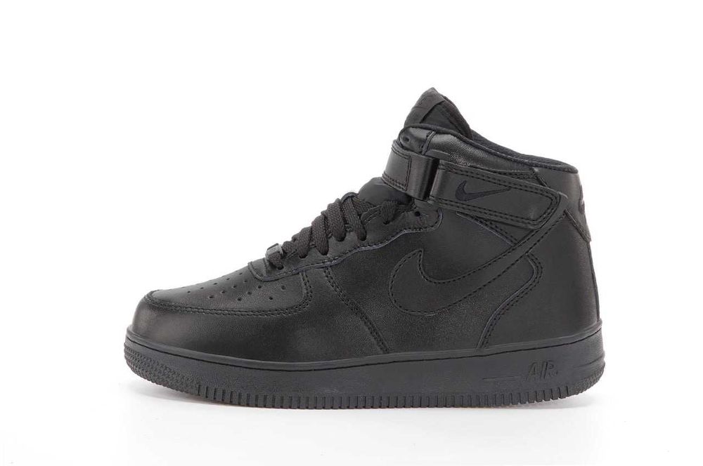 Мужские зимние замшевые кроссовки Nike Air Force 1 High зимові найк