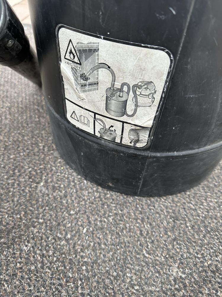 Separator Karcher filtr popiołu