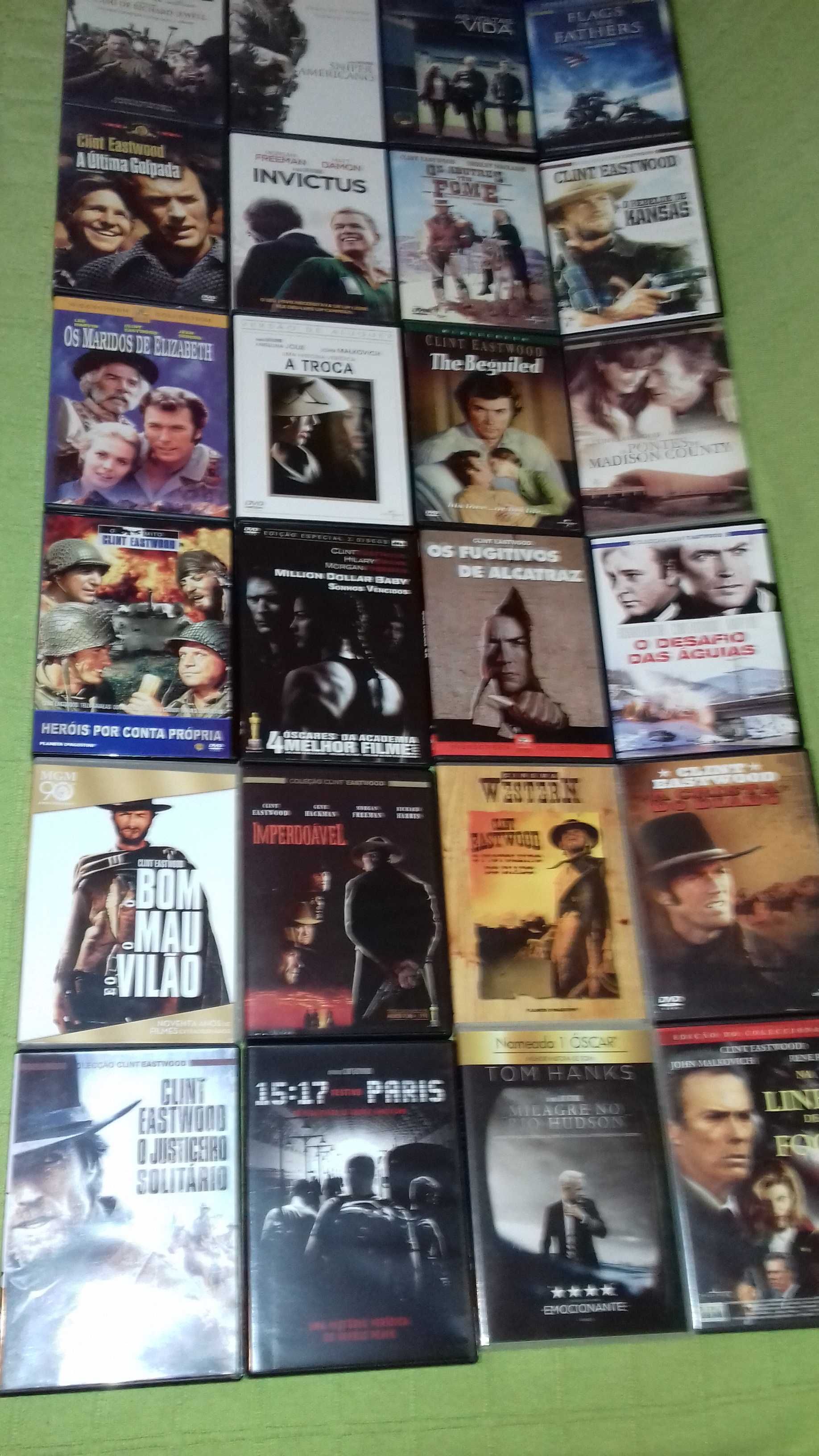Dvd's Clint Eastwood , colecção 58 filmes originais