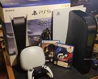 PS5(Black plates) + Dualsense Edge + GT e Last of us parte 1