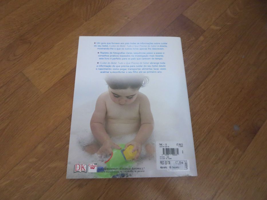 Livro " Cuidar do Bebé", Ann Peters - Portes incluídos*