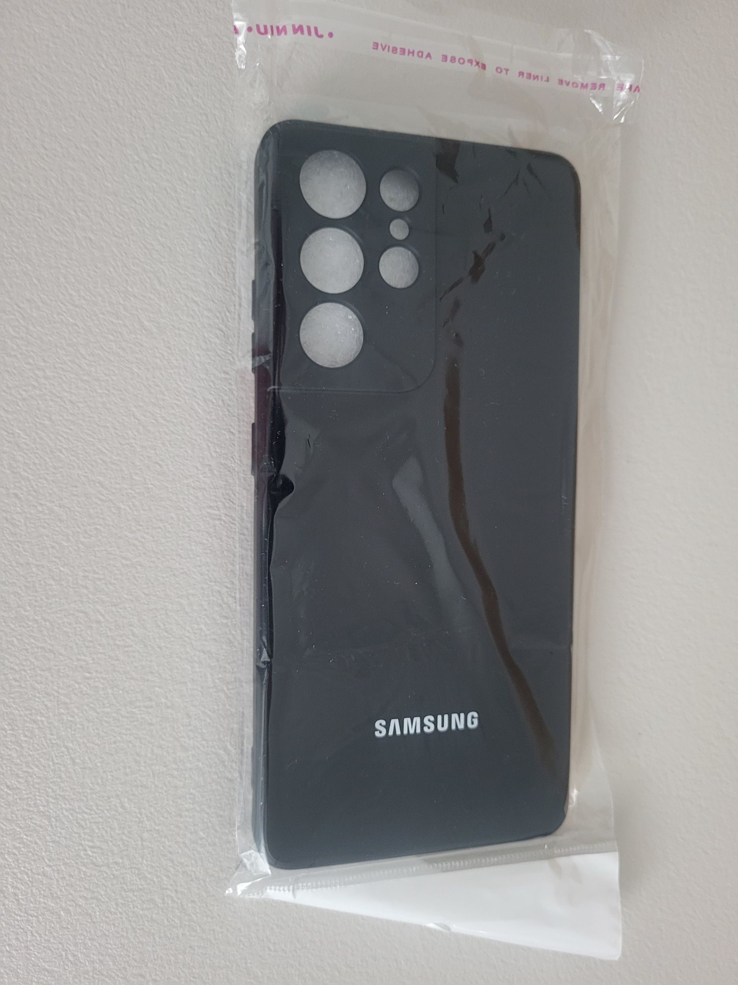 Etui Samsung S21 Ultra Czarne Nowe