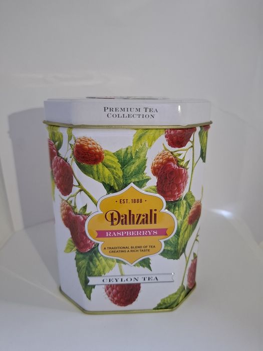 Puszka na herbatę malina