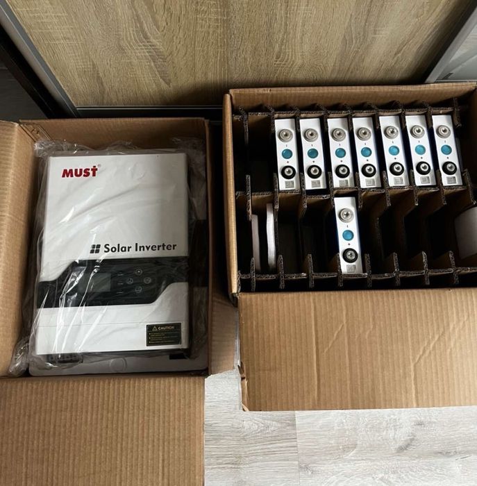 Інвертор Must 3.2кВт+батареї LifePot4 Ave 105Ah