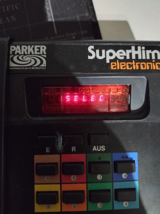 Gra elektroniczna parker superhirn supermastermind retro vintage