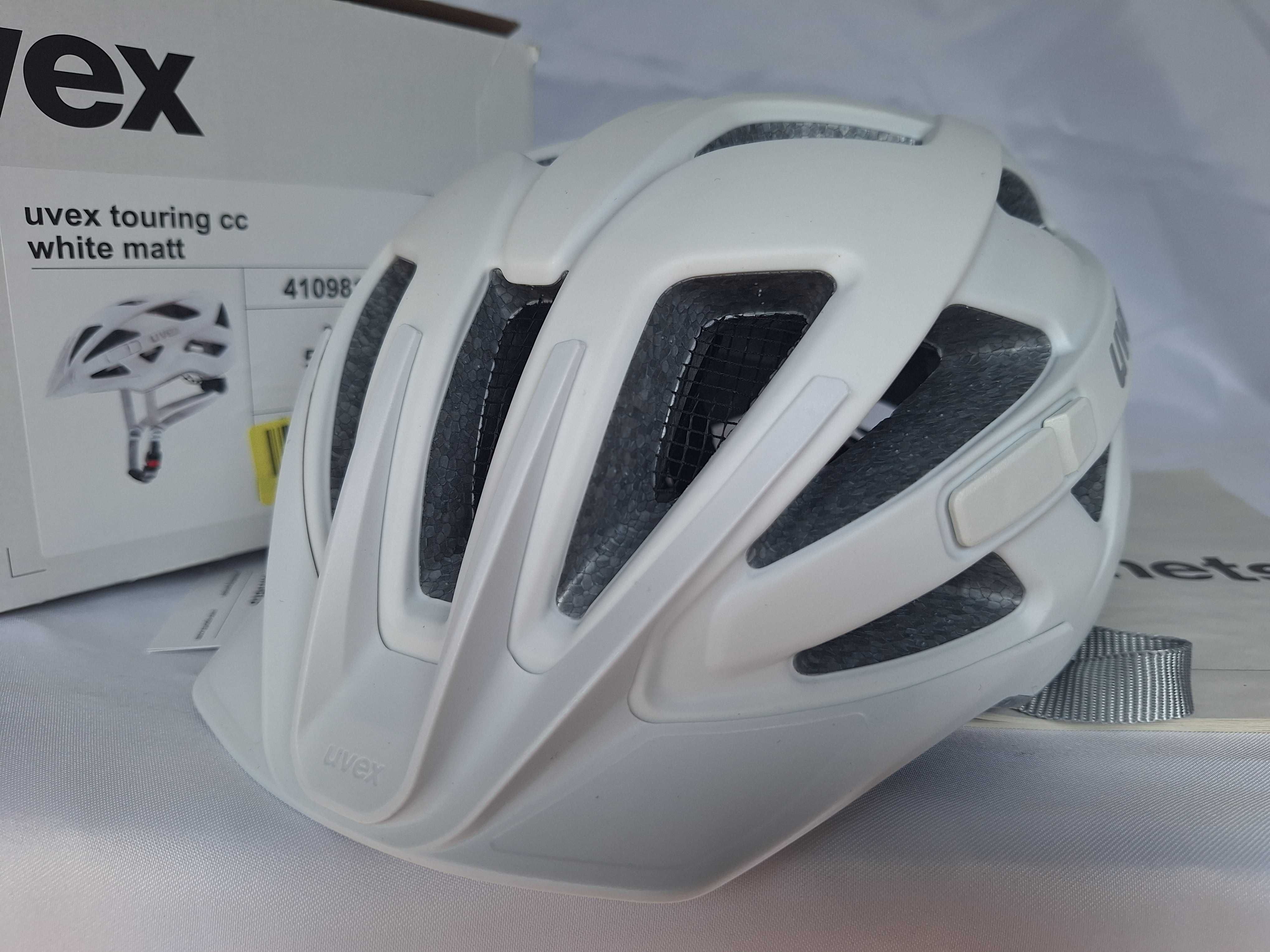 Kask rowerowy Uvex Touring CC White Mat S/M 52-57cm