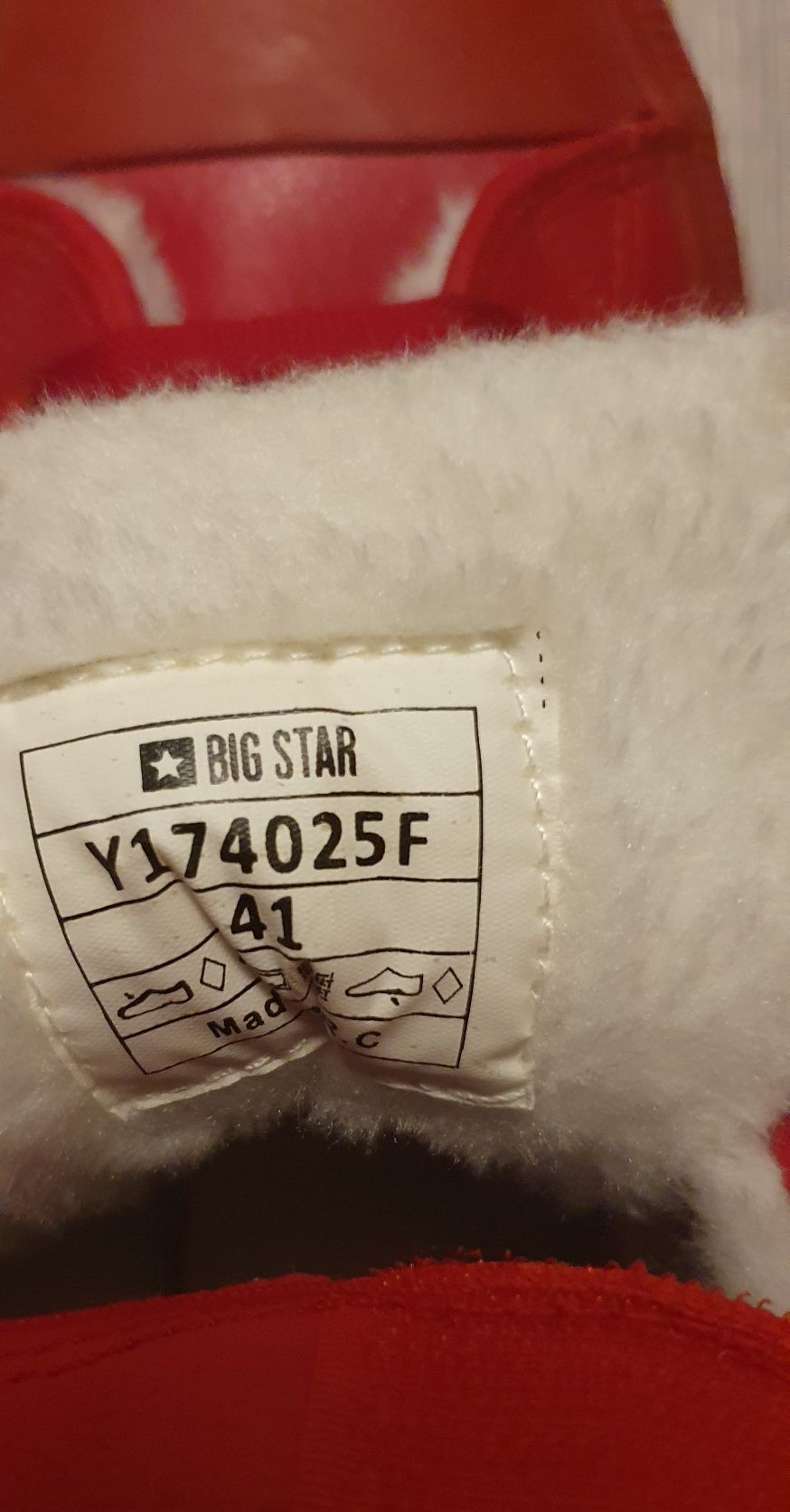 Ocieplane buty big star,