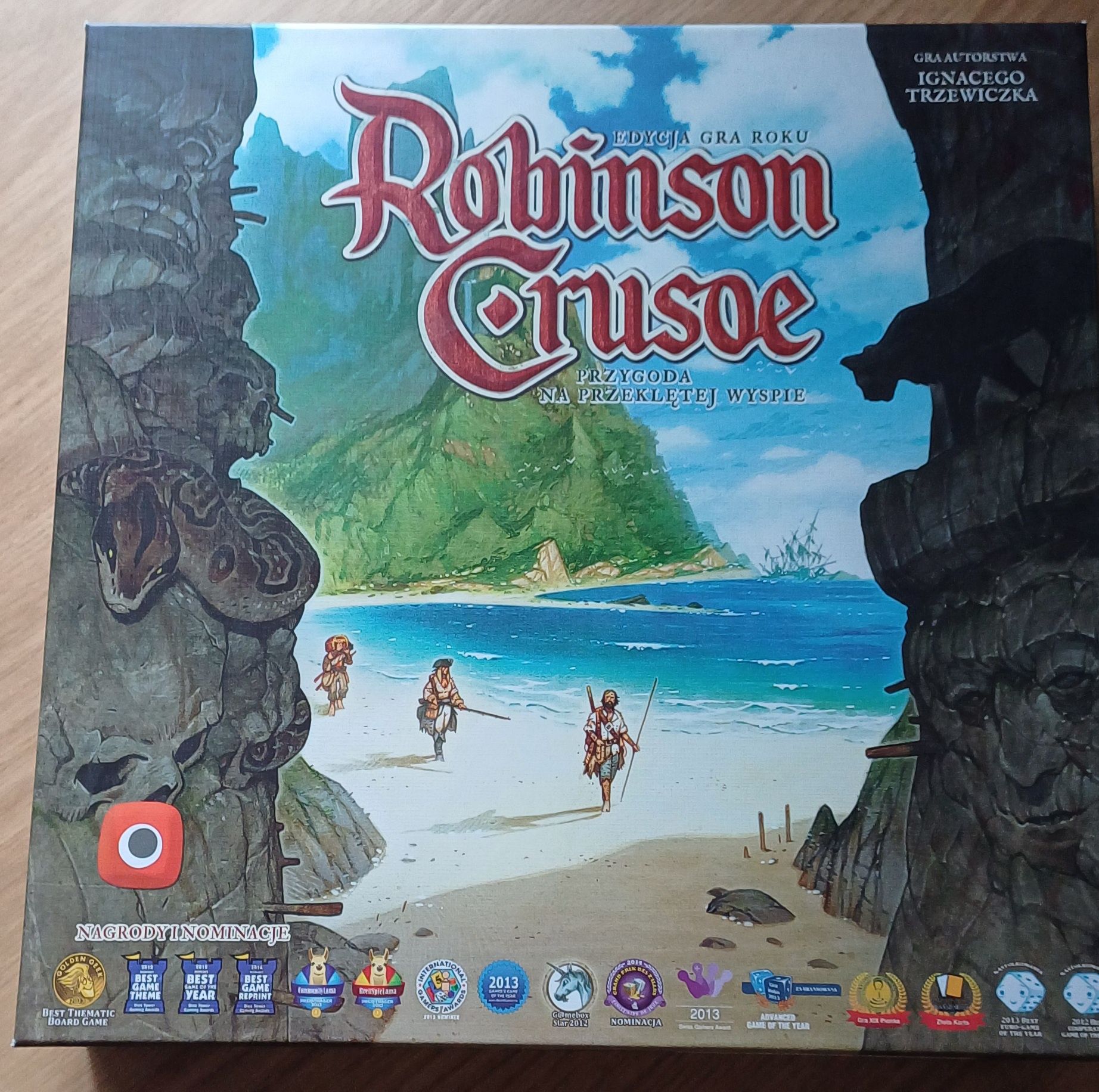 Gra planszowa Robinson Crusoe Przygoda na przeklętej wyspie