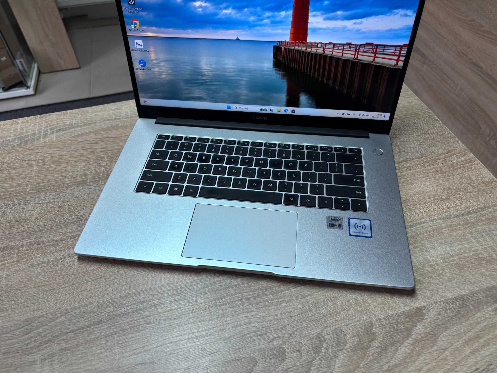 Laptop Huawei BoB-WAH9 - i5-10210U, 8GB ram, 512GB dysk, 100% sprawny
