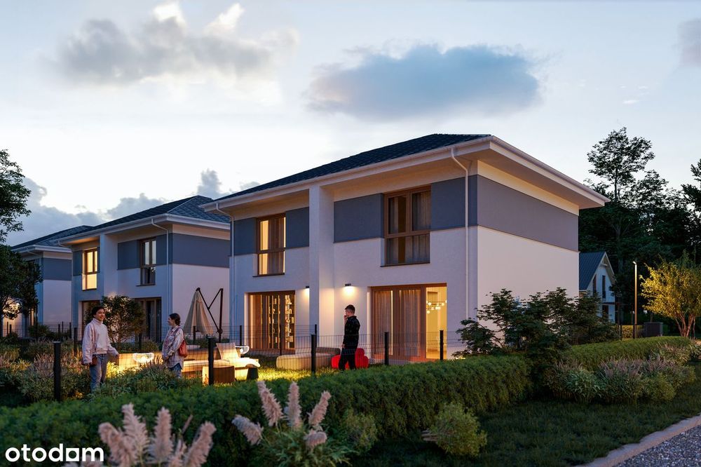 Nowe Mościce - segmenty z dużymi ogrodami