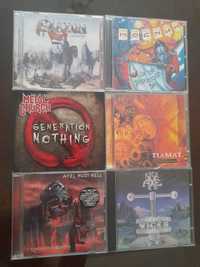 Фирменные CD диски Saxon, Twisted Sister, The Dogma, Tiamat, Savatage