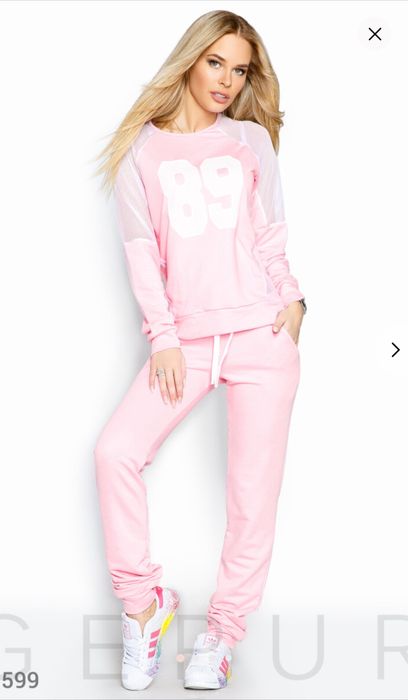 Спортивний костюм з накатом, Gepur, рожевого кольору