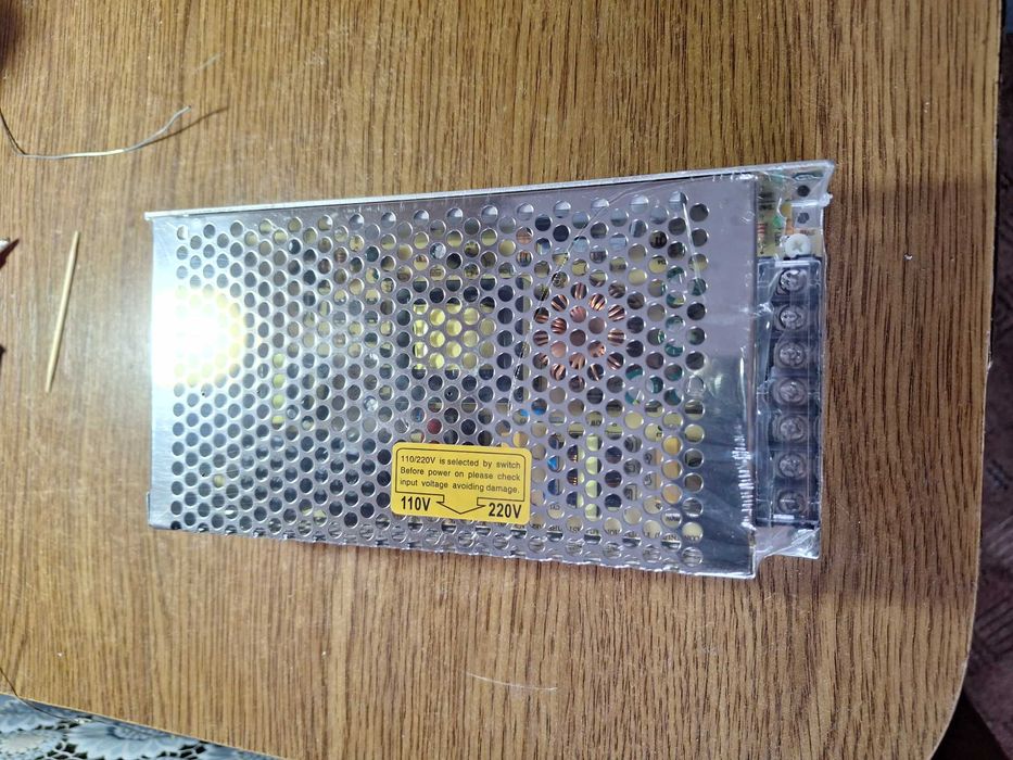 Импульсный блок питания 12V 12A MWPOWER S-145-12.