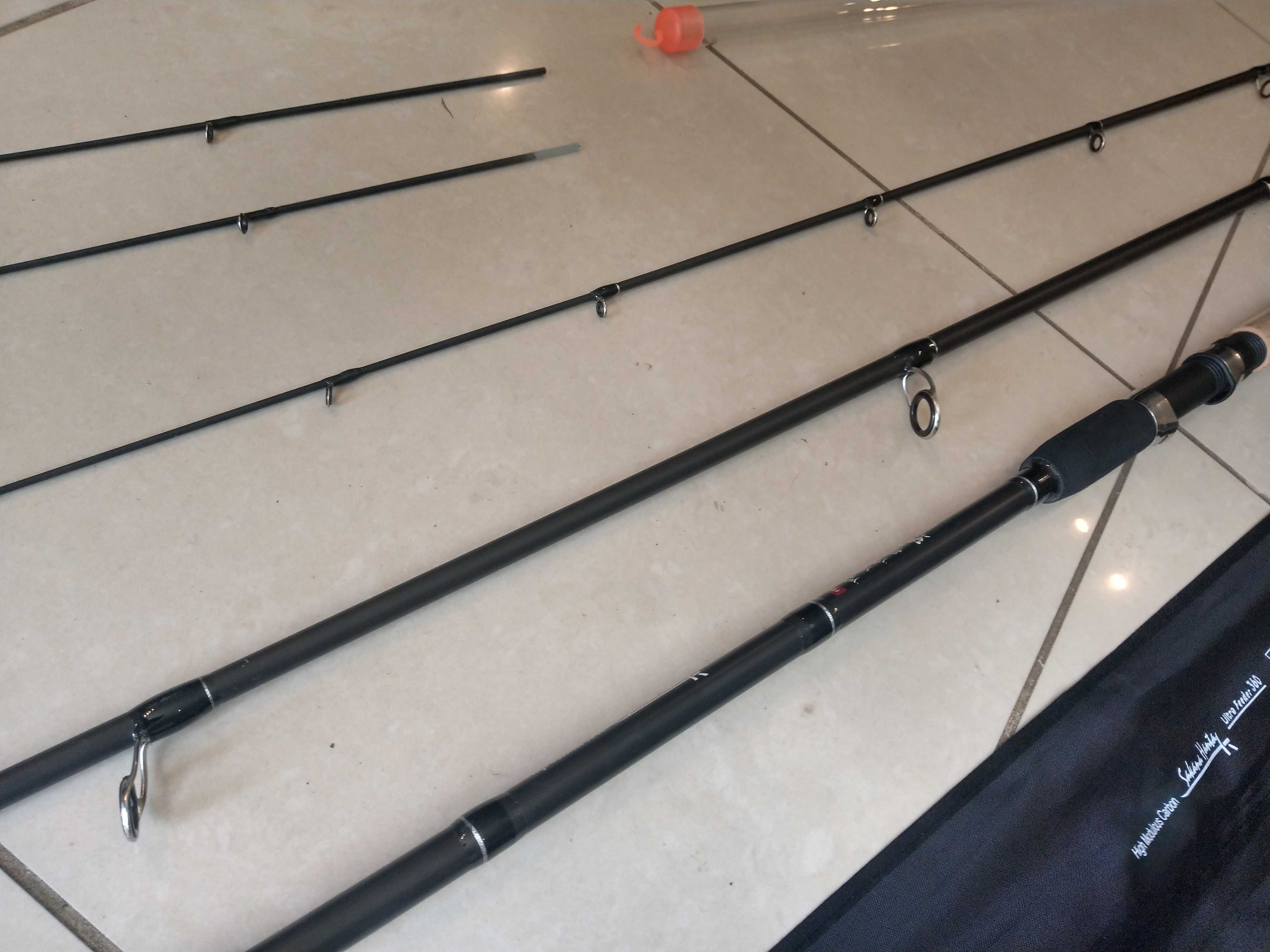 FL Sakana Hanta Ultra Feeder 6,60m c.w. do 120g węglowy 3 szczytówki