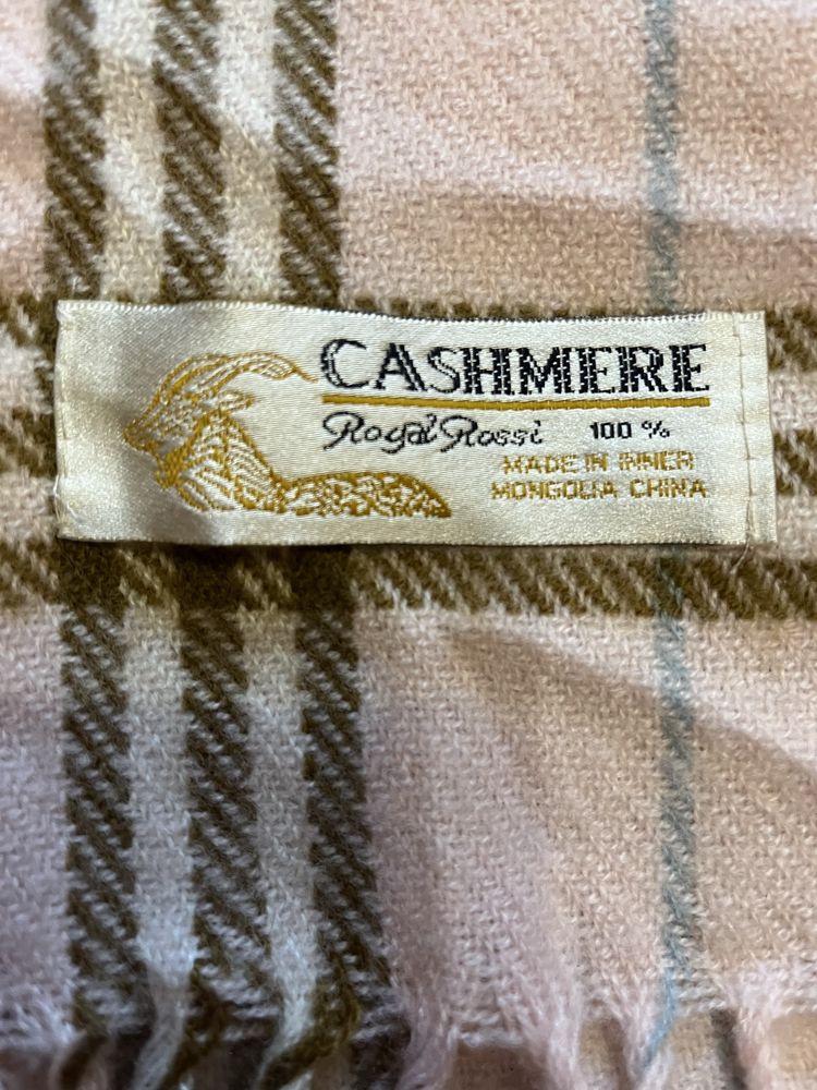 Кашеміровий шарф Cashmere (не barberry)