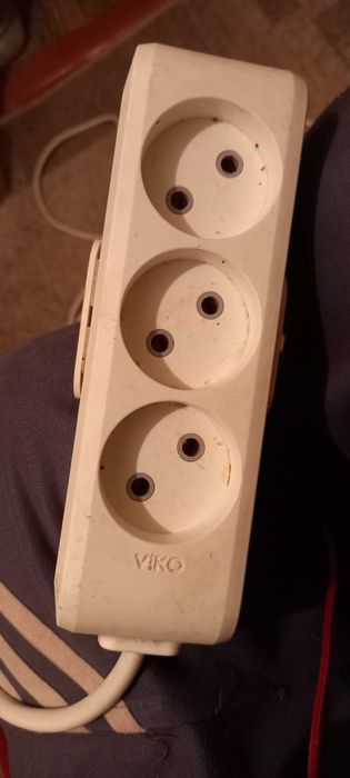 Удлинитель переноска на 3 розетки 3,2 м длинной