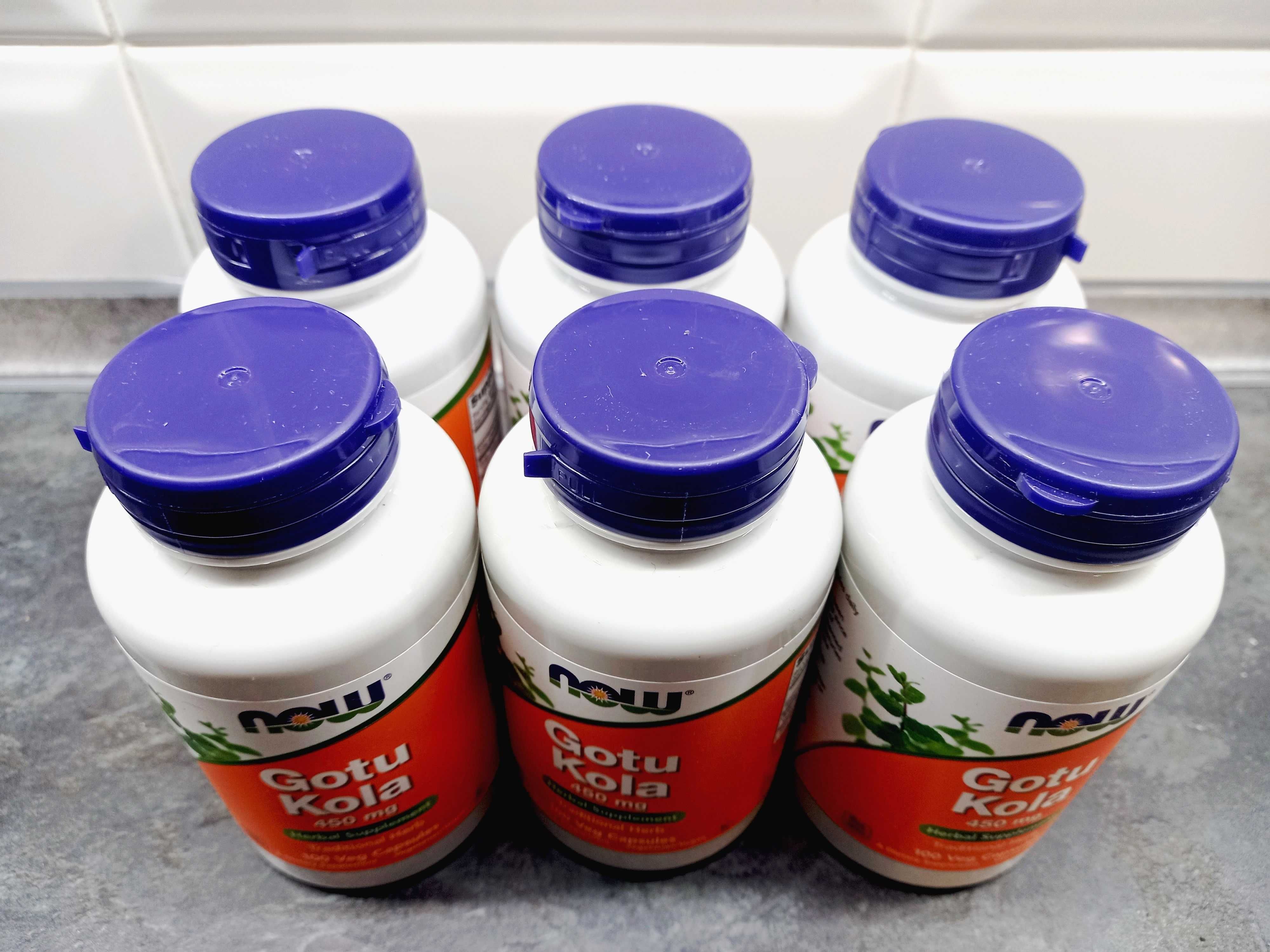 Now Foods, Gotu Kola 450 мг (100 капс.), готу кола